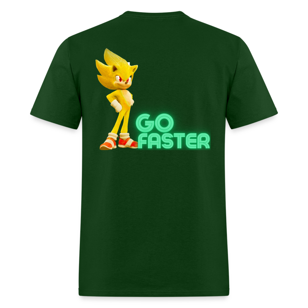 Go Faster 3 T-Shirt - forest green