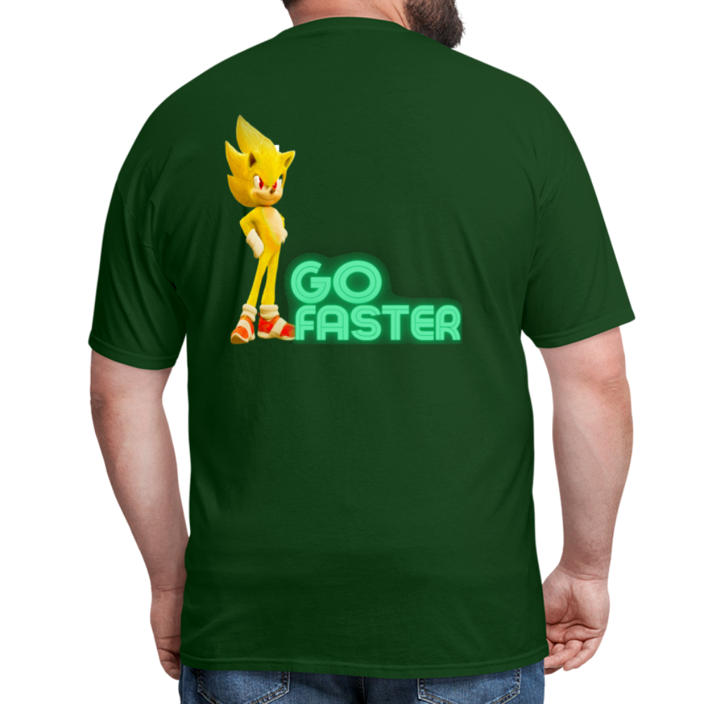 Go Faster 3 T-Shirt - forest green