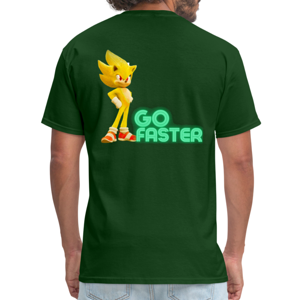 Go Faster 3 T-Shirt - forest green