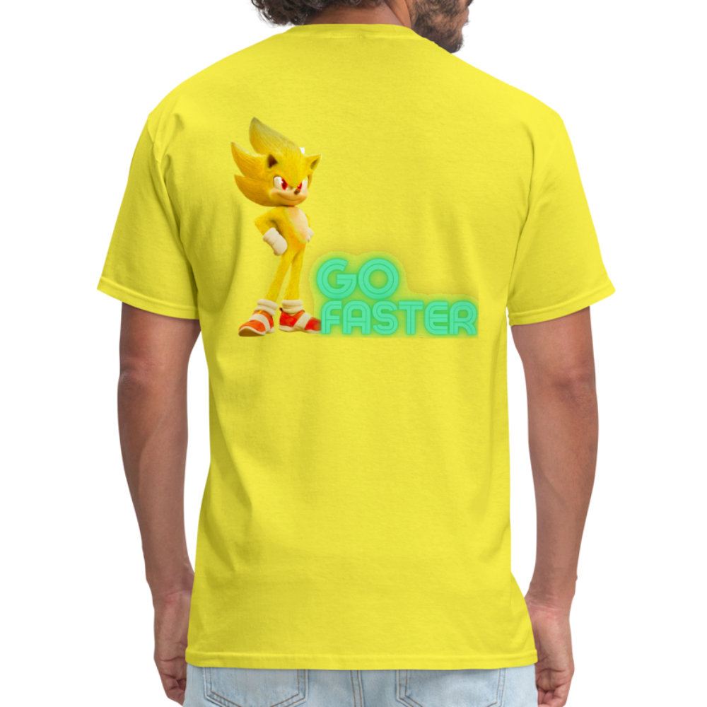 Go Faster 3 T-Shirt - yellow