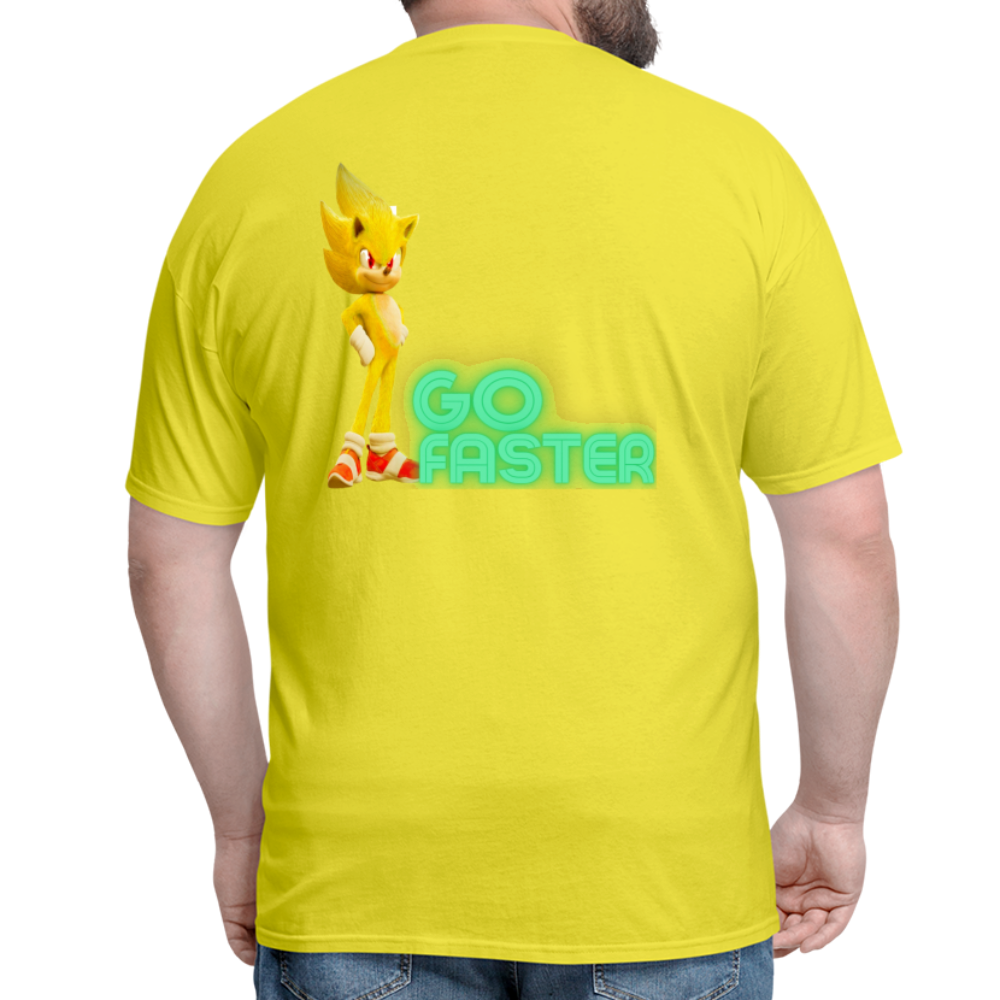 Go Faster 3 T-Shirt - yellow