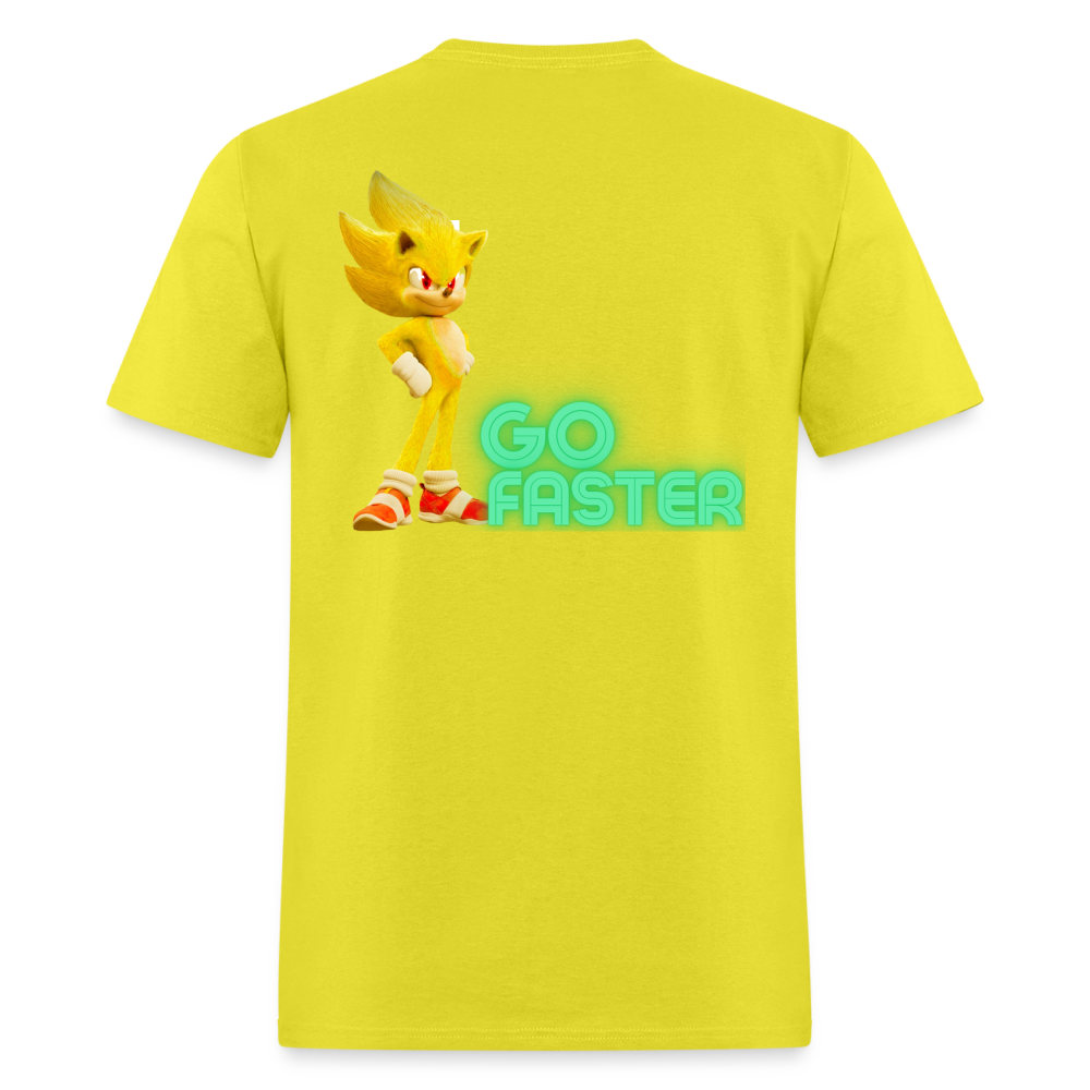 Go Faster 3 T-Shirt - yellow