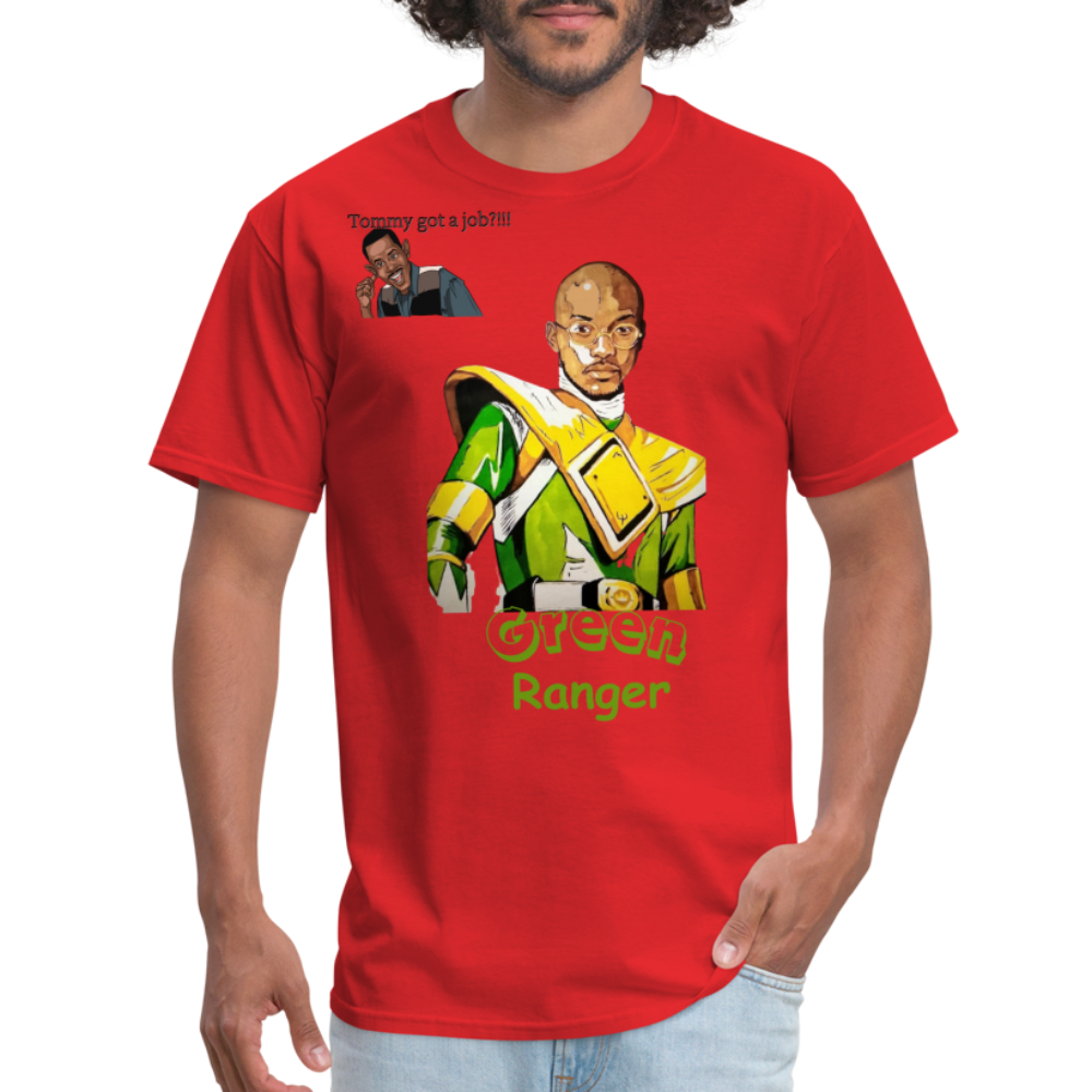 Green Ranger T-Shirt - red