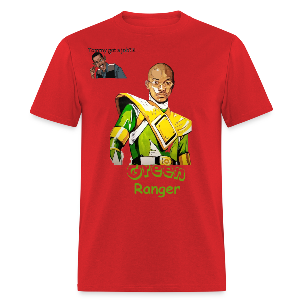 Green Ranger T-Shirt - red