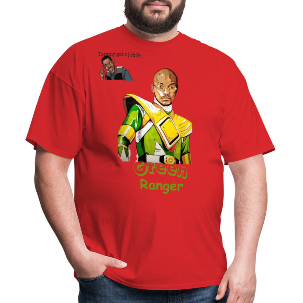 Green Ranger T-Shirt - red