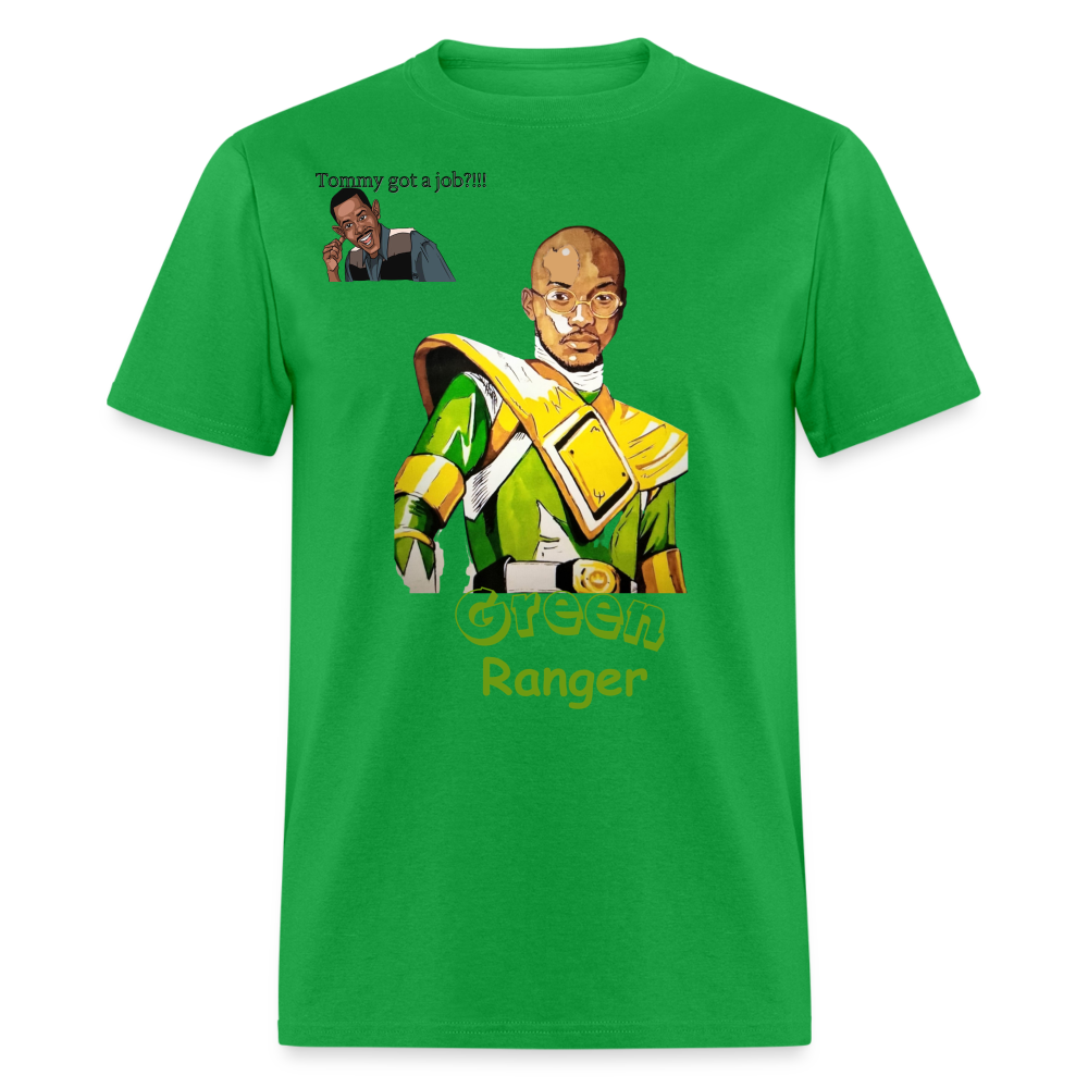 Green Ranger T-Shirt - bright green
