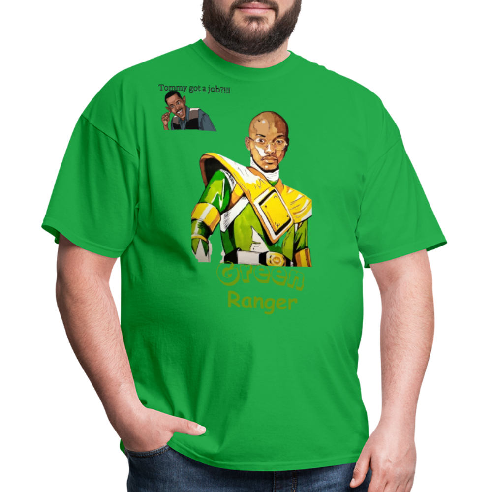 Green Ranger T-Shirt - bright green
