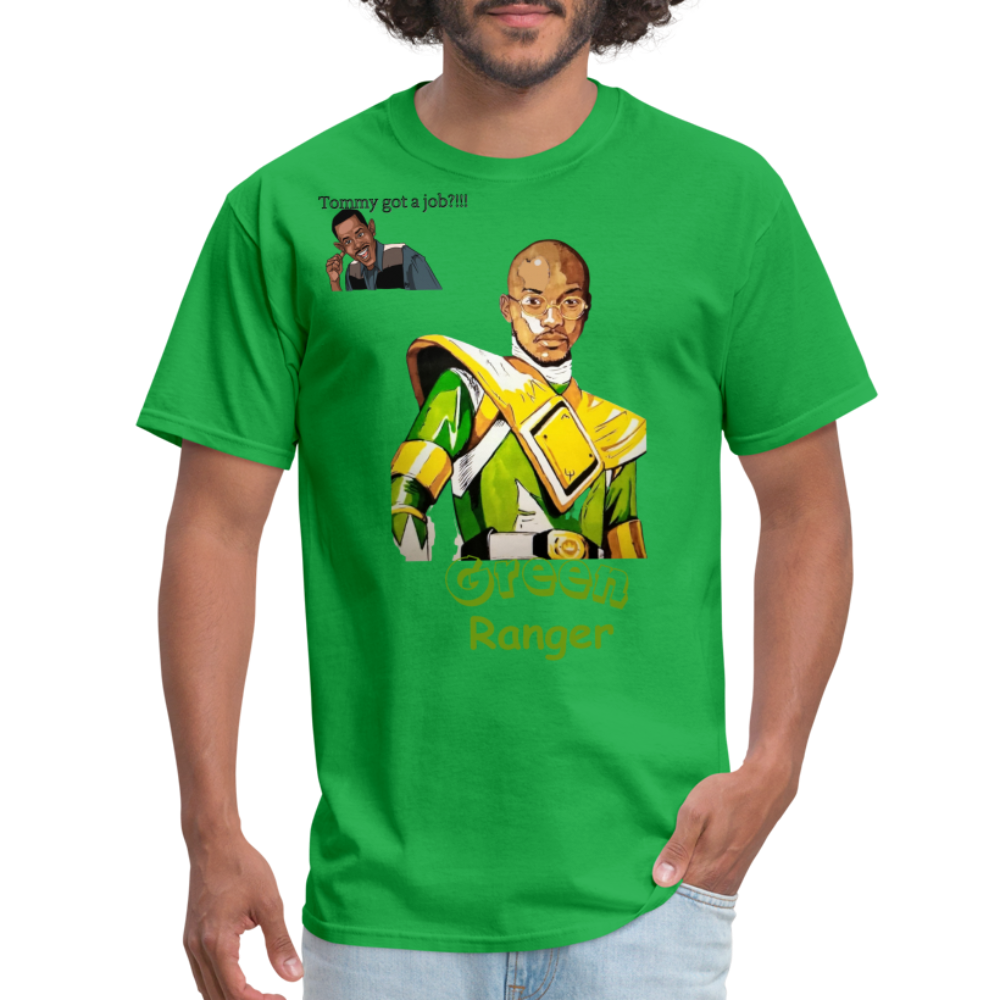 Green Ranger T-Shirt - bright green