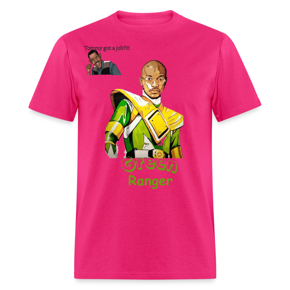 Green Ranger T-Shirt - fuchsia