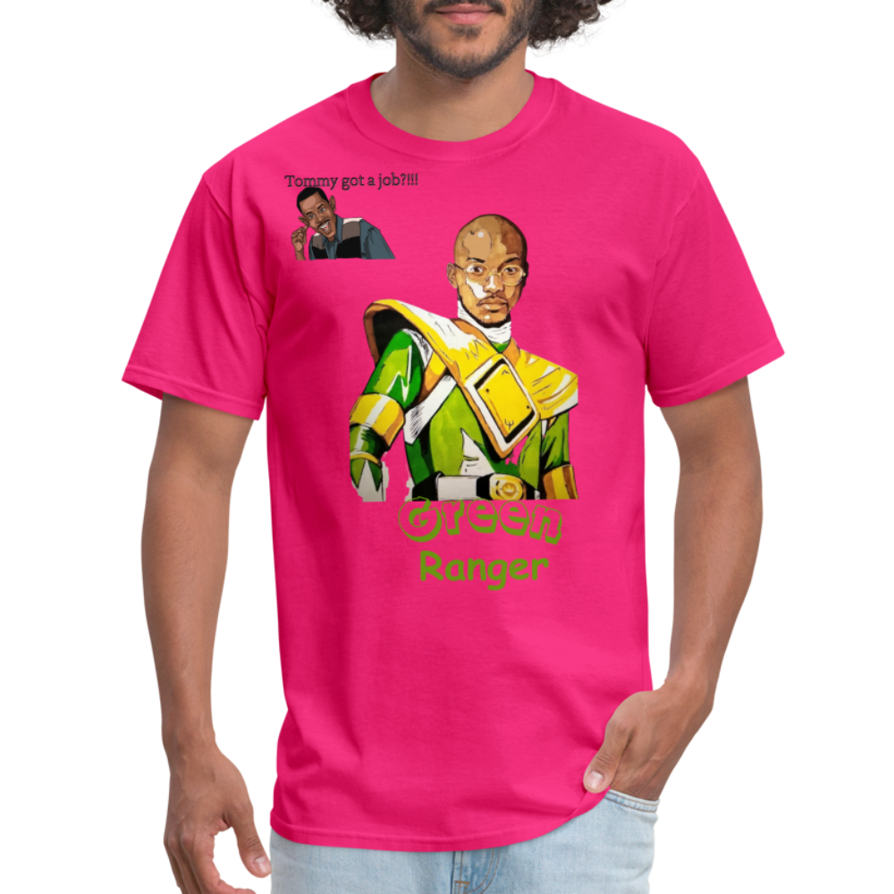 Green Ranger T-Shirt - fuchsia