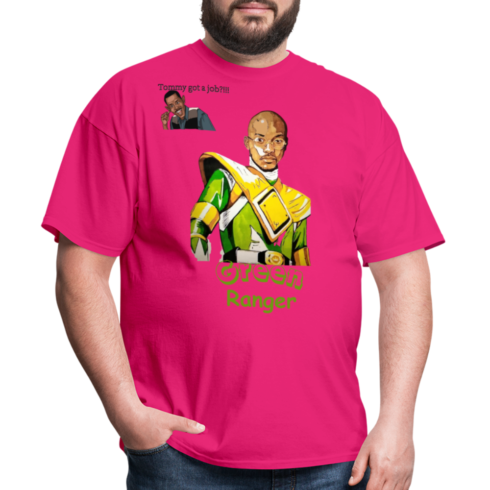 Green Ranger T-Shirt - fuchsia