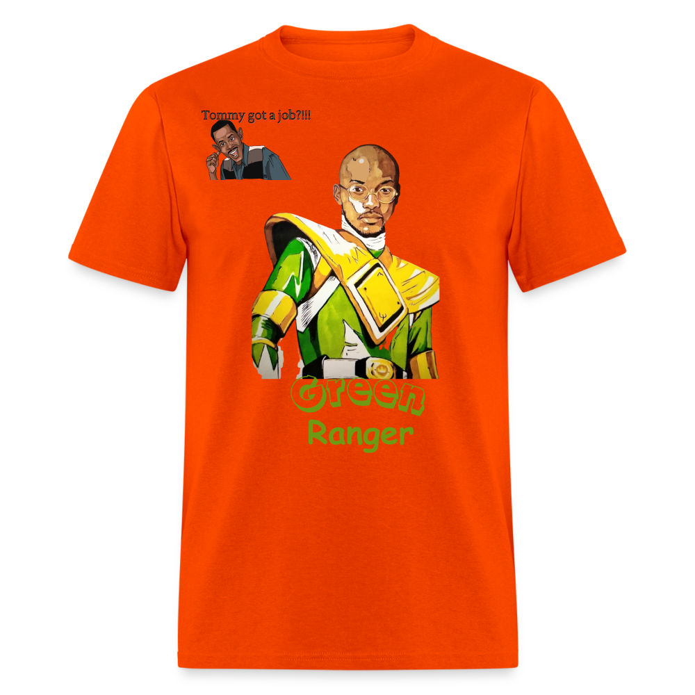 Green Ranger T-Shirt - orange