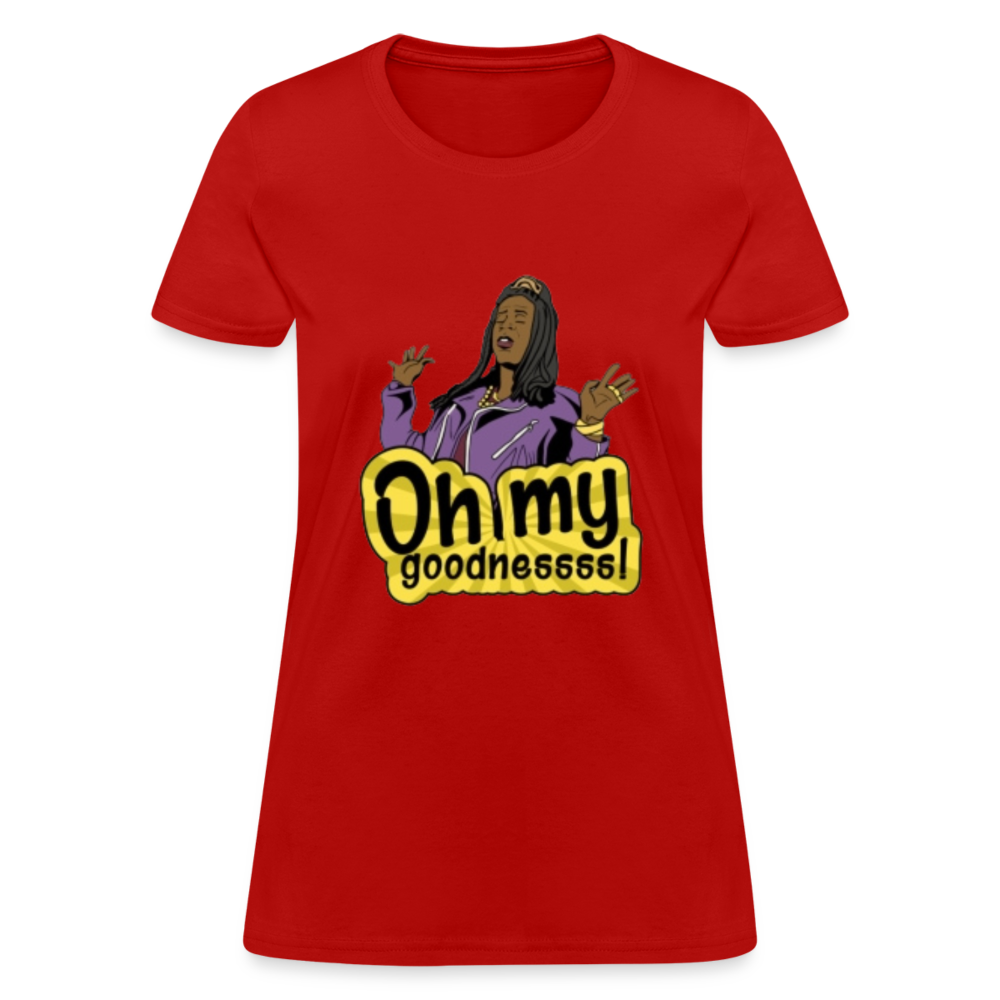 Omg T-Shirt - red