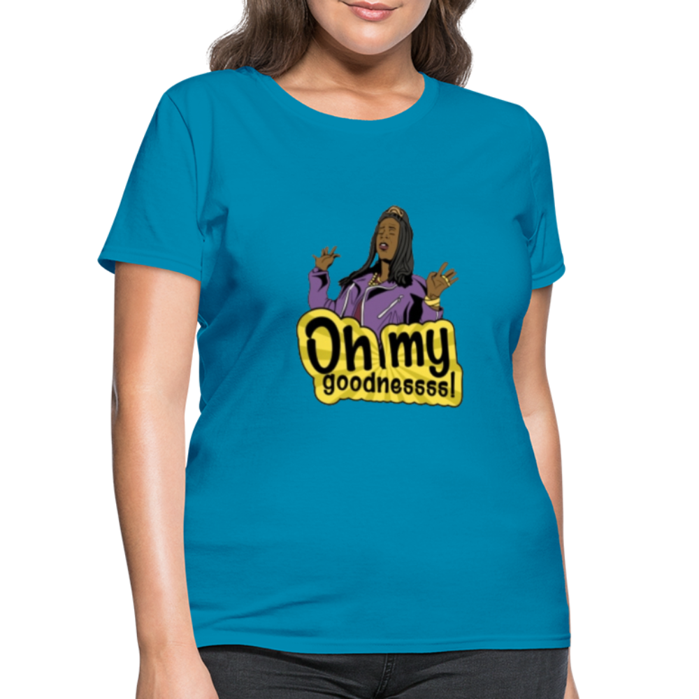 Omg T-Shirt - turquoise