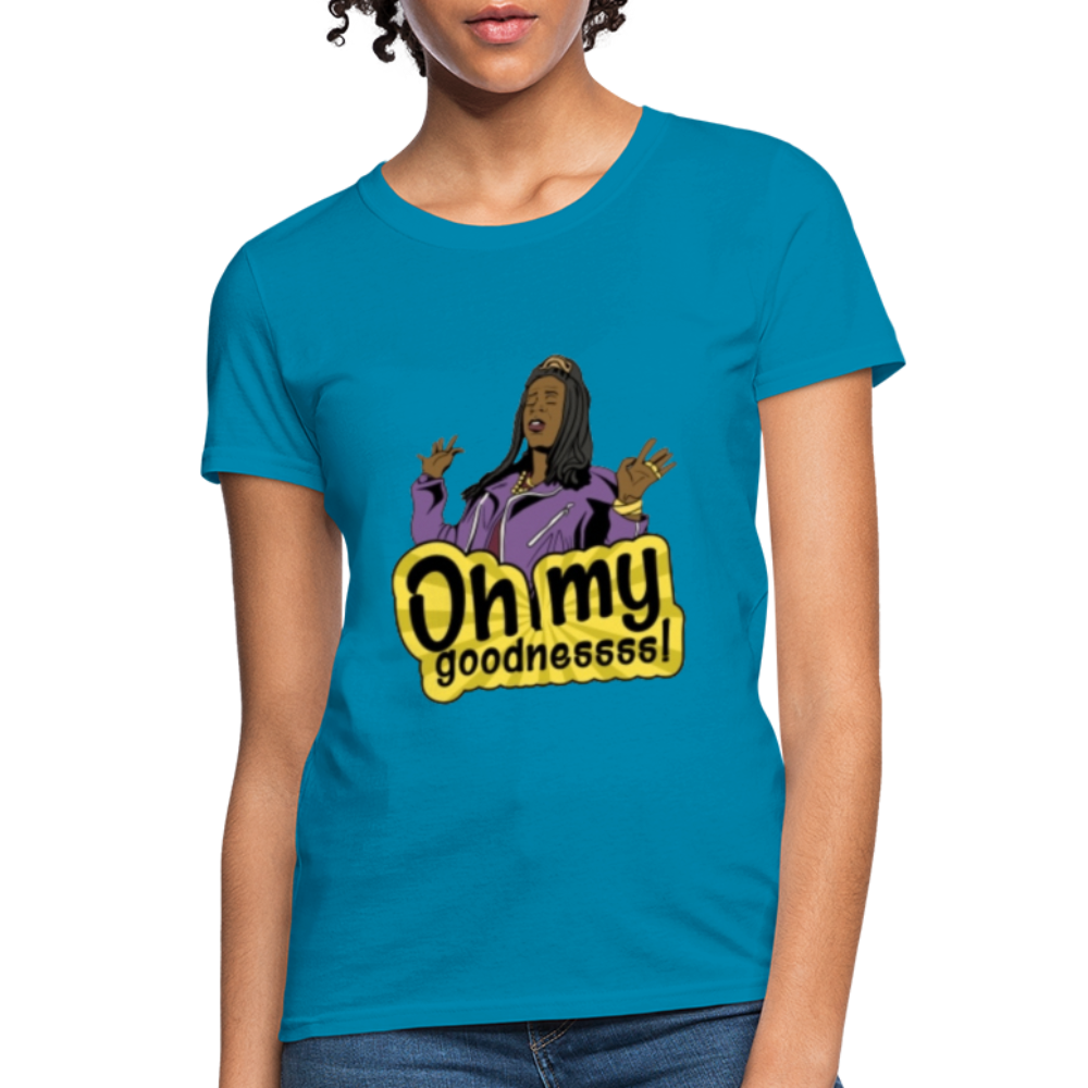 Omg T-Shirt - turquoise