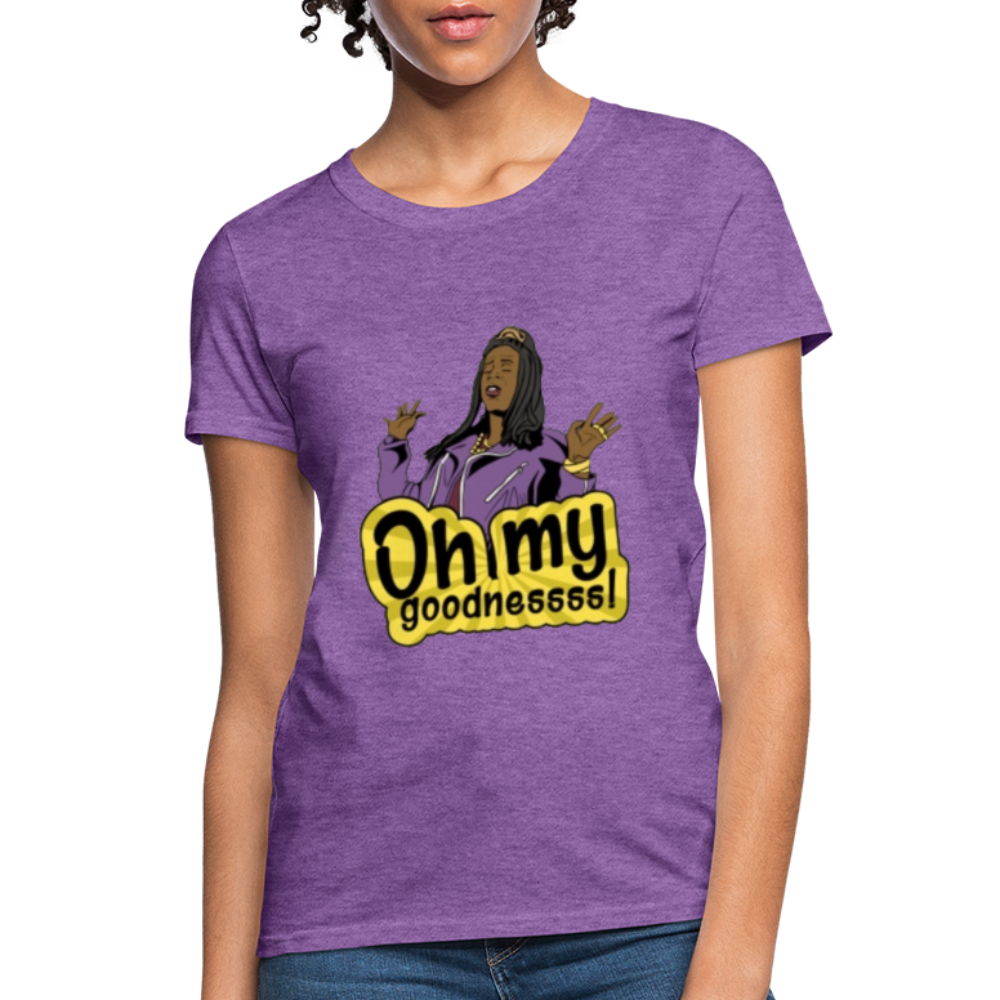Omg T-Shirt - purple heather