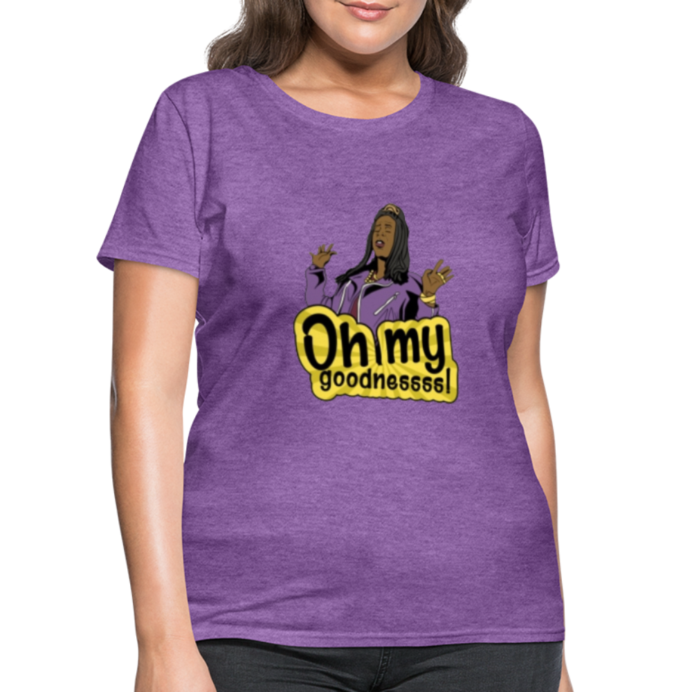 Omg T-Shirt - purple heather
