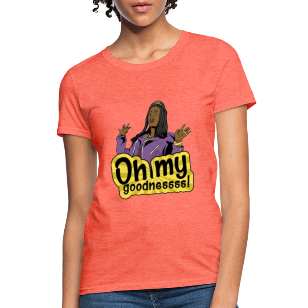 Omg T-Shirt - heather coral