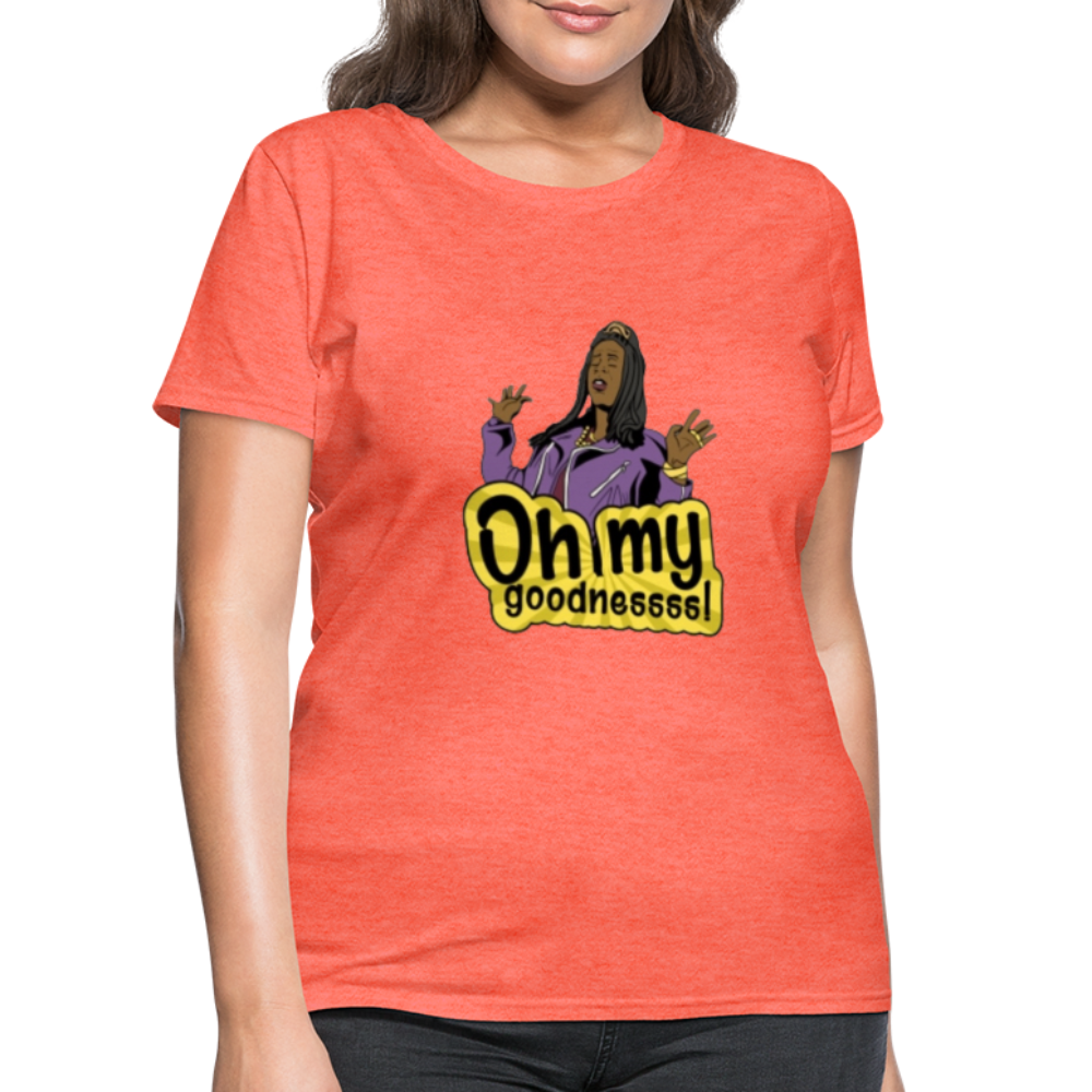 Omg T-Shirt - heather coral