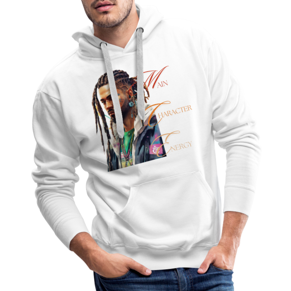 Energy Hoodie - white