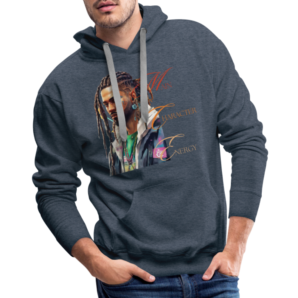 Energy Hoodie - heather denim