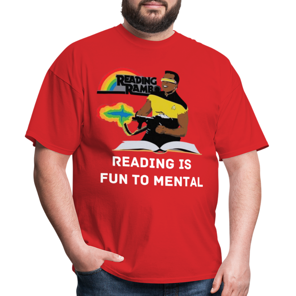 Reading Rambo T-Shirt - red