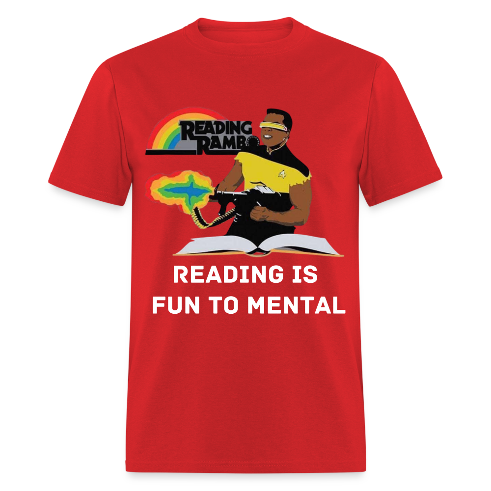 Reading Rambo T-Shirt - red