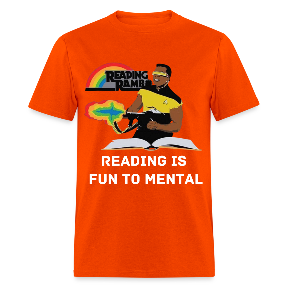 Reading Rambo T-Shirt - orange