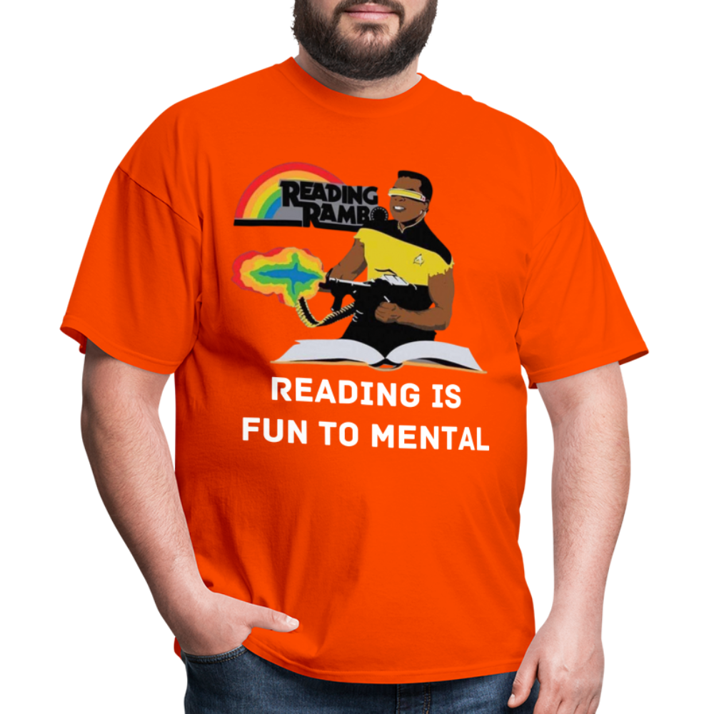 Reading Rambo T-Shirt - orange