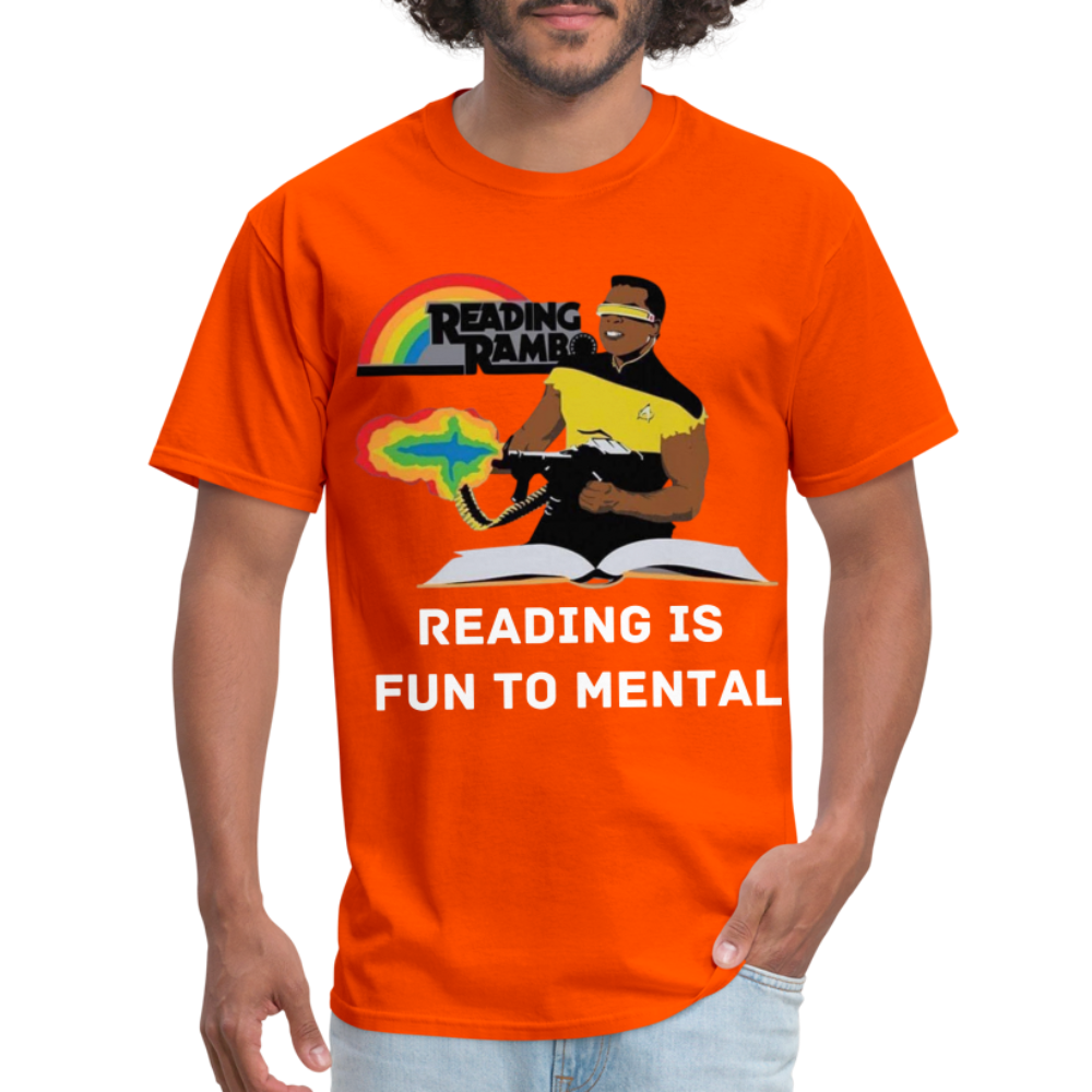 Reading Rambo T-Shirt - orange