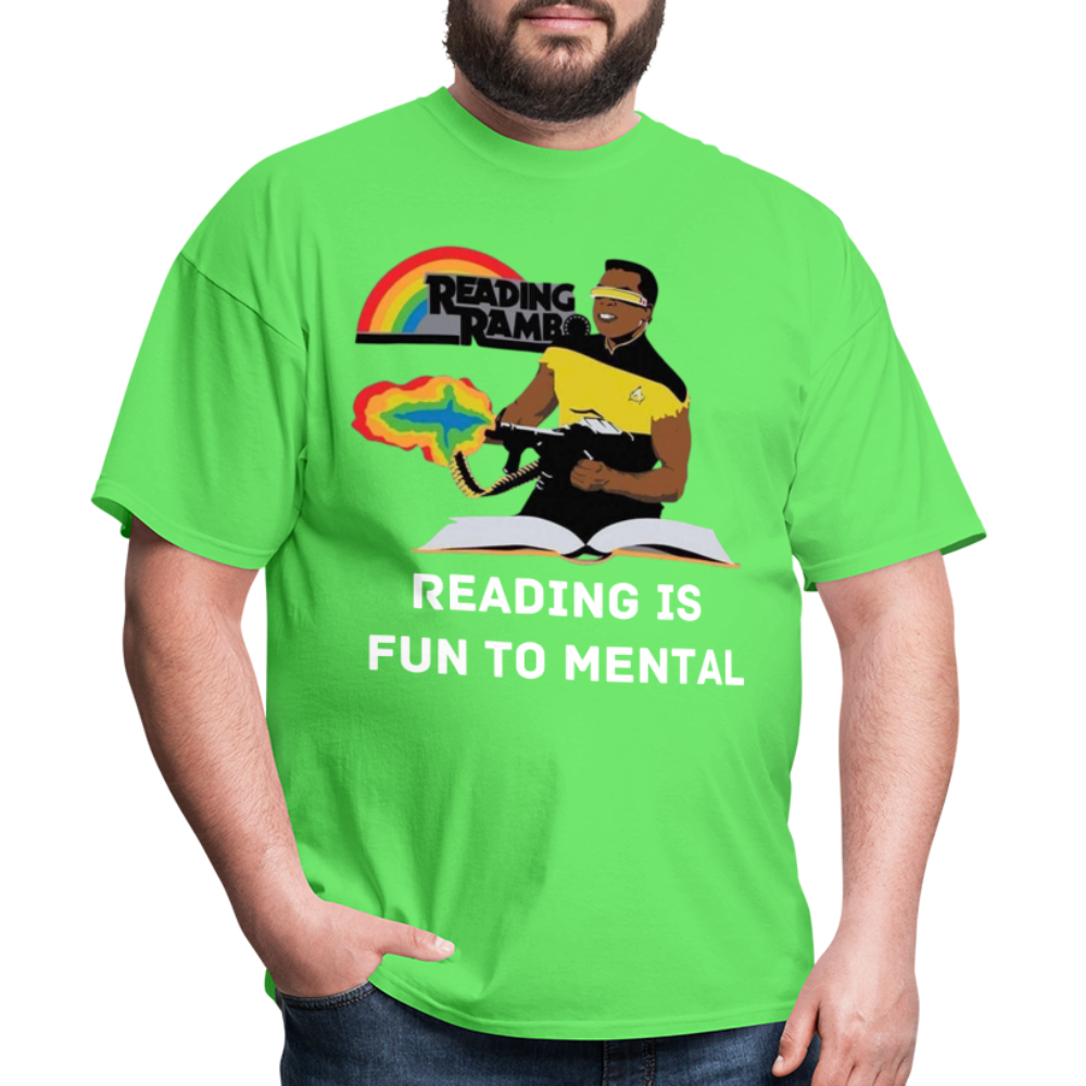 Reading Rambo T-Shirt - kiwi