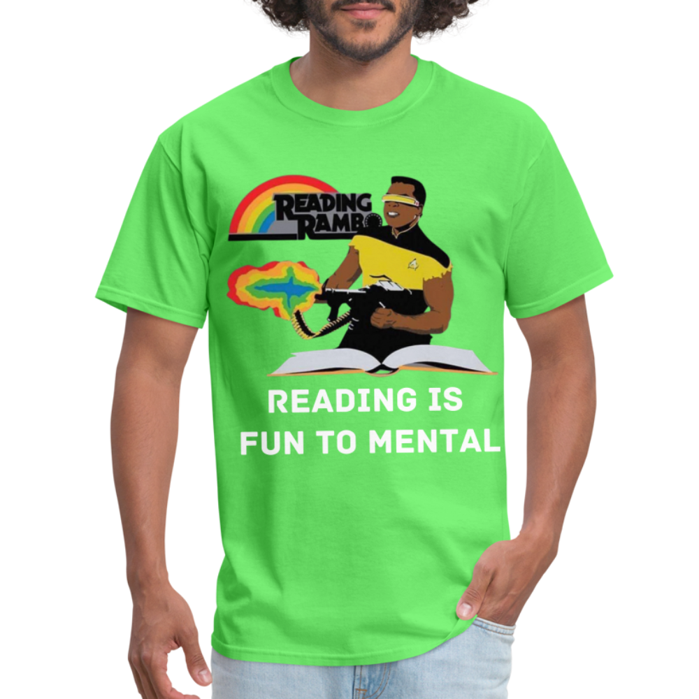 Reading Rambo T-Shirt - kiwi