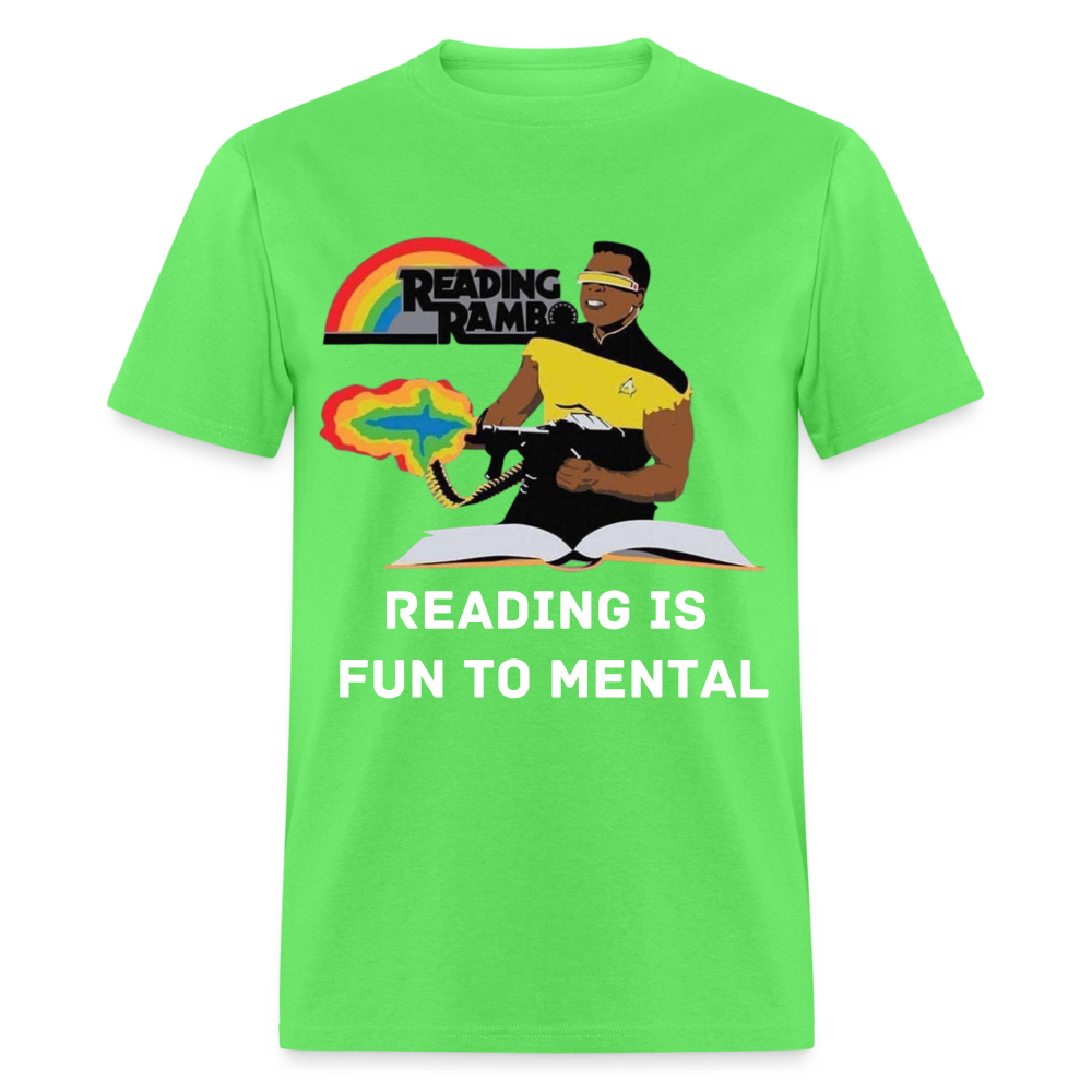 Reading Rambo T-Shirt - kiwi