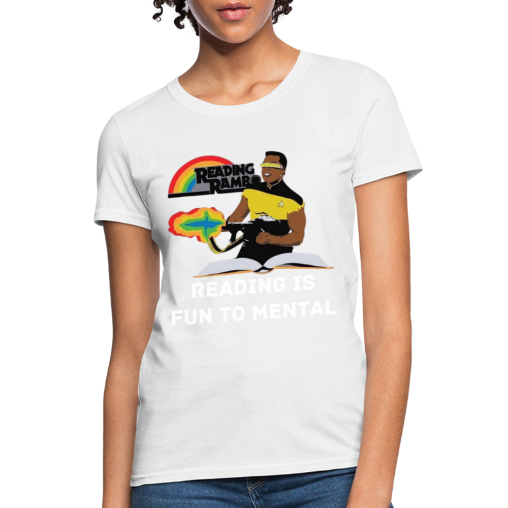 Reading Rambo T-Shirt - white
