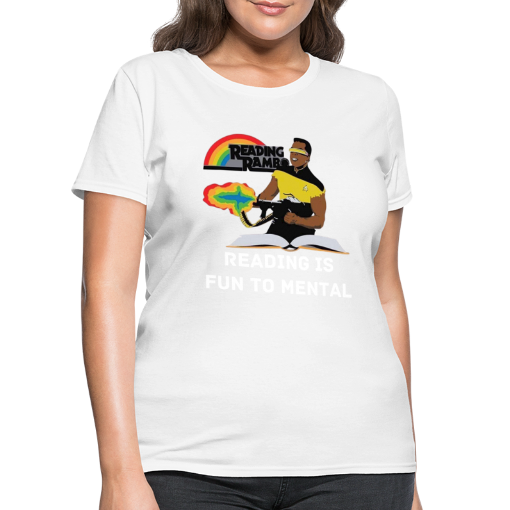 Reading Rambo T-Shirt - white