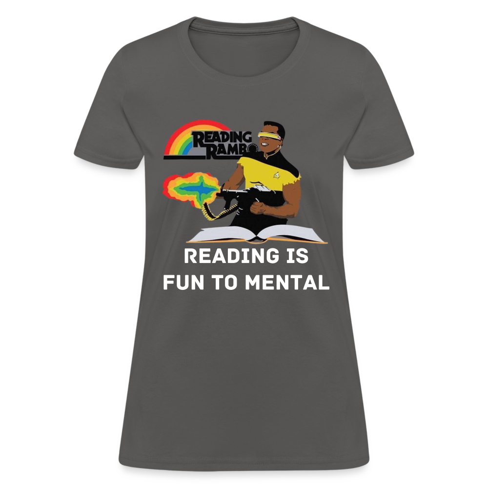 Reading Rambo T-Shirt - charcoal