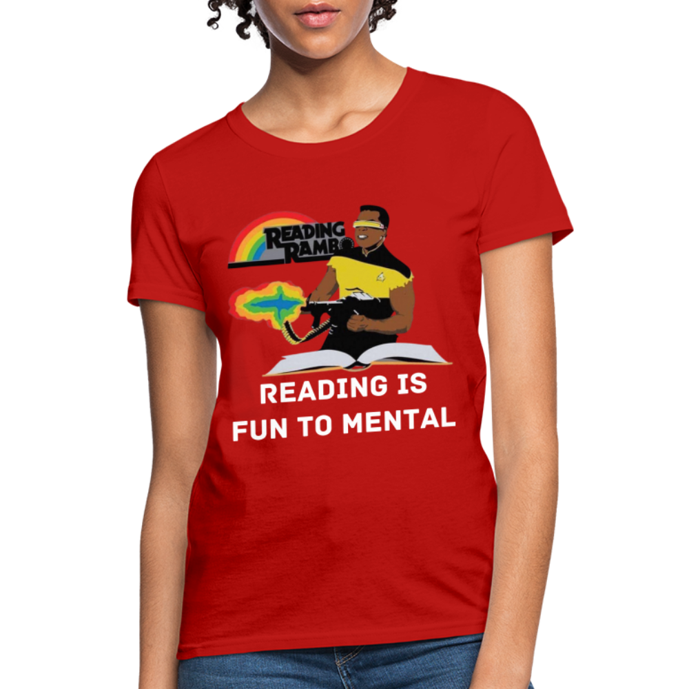 Reading Rambo T-Shirt - red