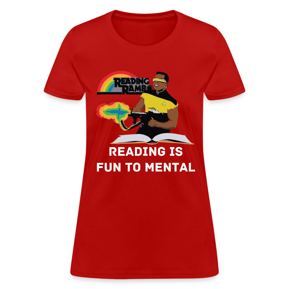 Reading Rambo T-Shirt - red
