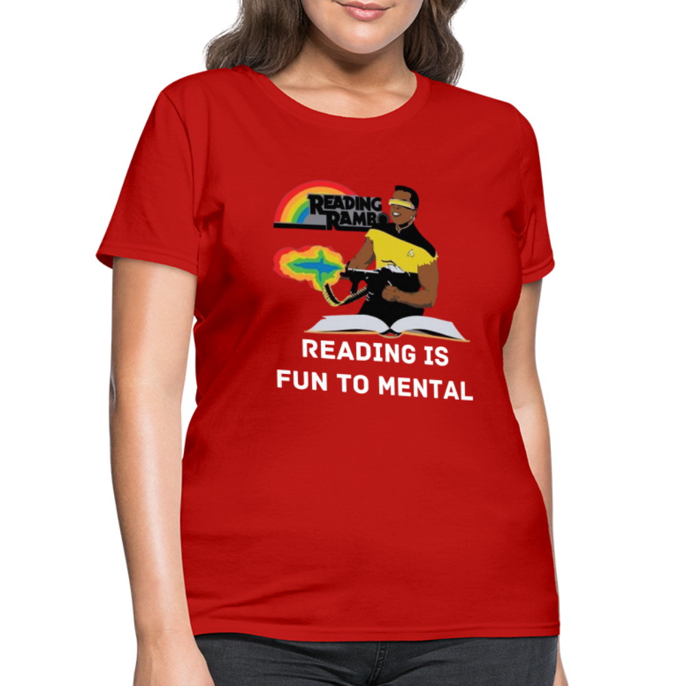 Reading Rambo T-Shirt - red