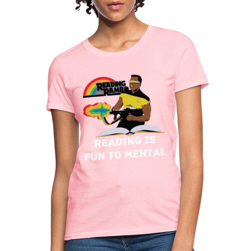 Reading Rambo T-Shirt - pink