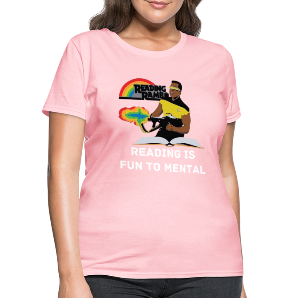 Reading Rambo T-Shirt - pink