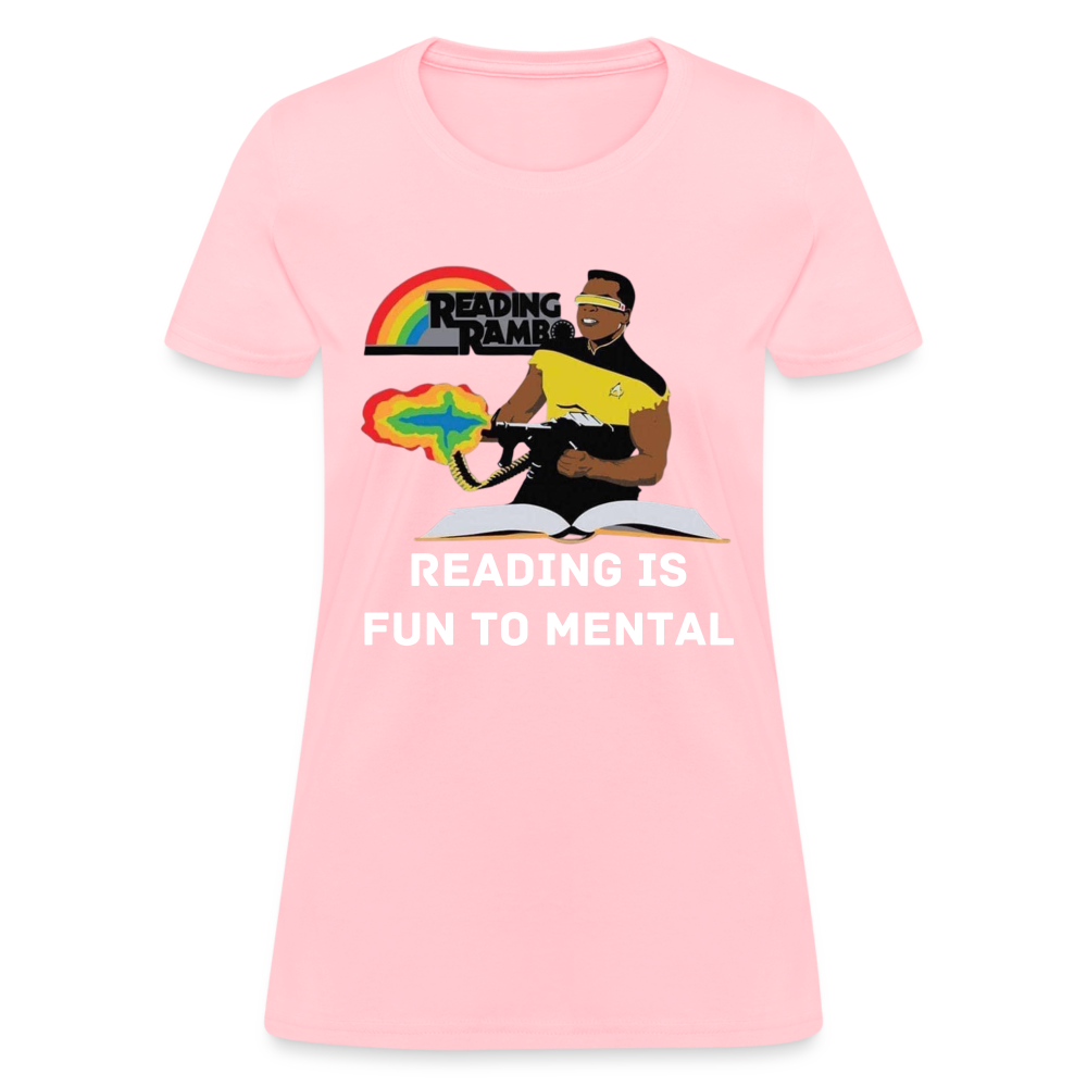 Reading Rambo T-Shirt - pink