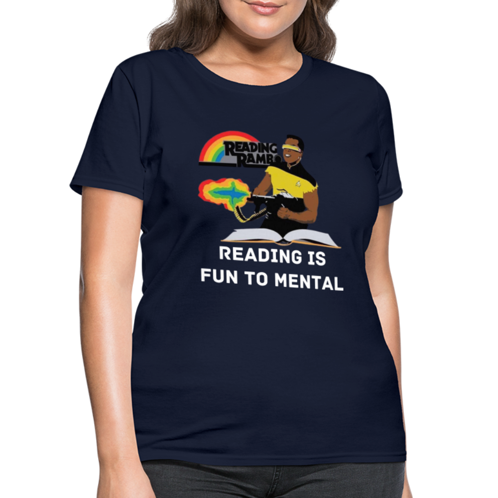Reading Rambo T-Shirt - navy