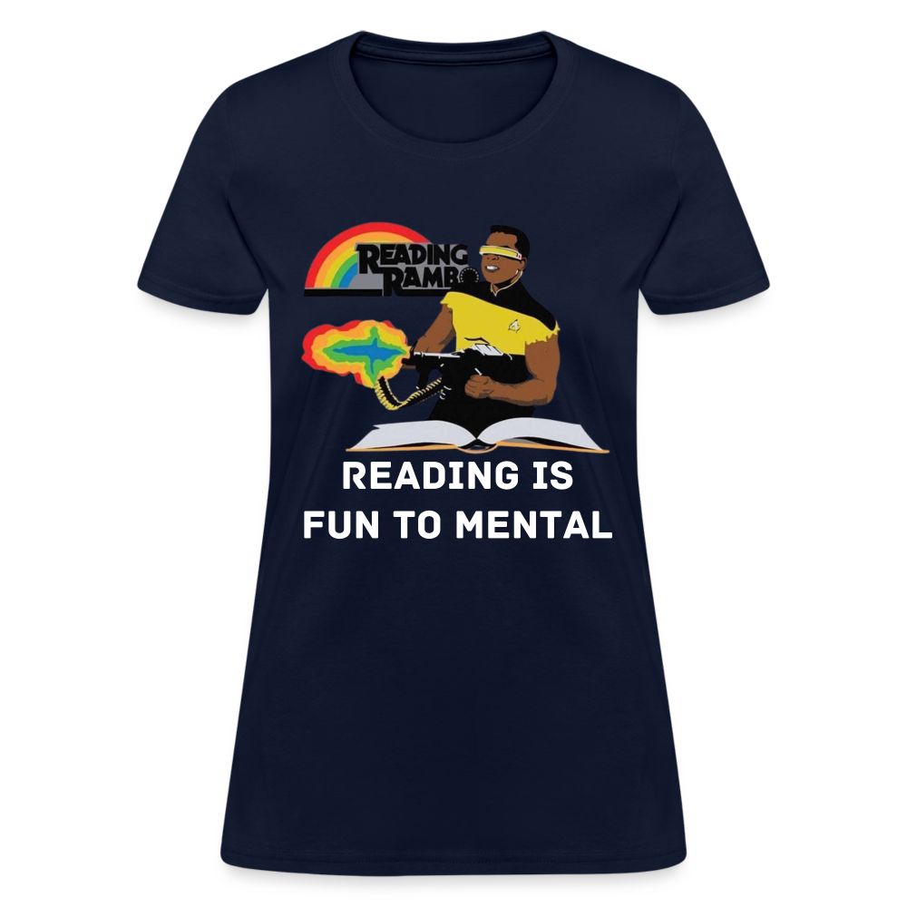 Reading Rambo T-Shirt - navy