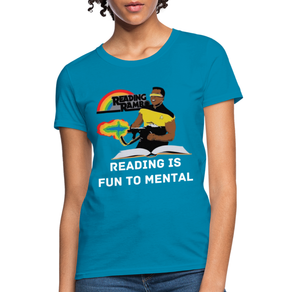 Reading Rambo T-Shirt - turquoise