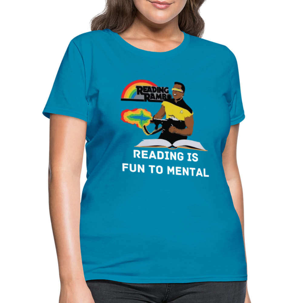 Reading Rambo T-Shirt - turquoise