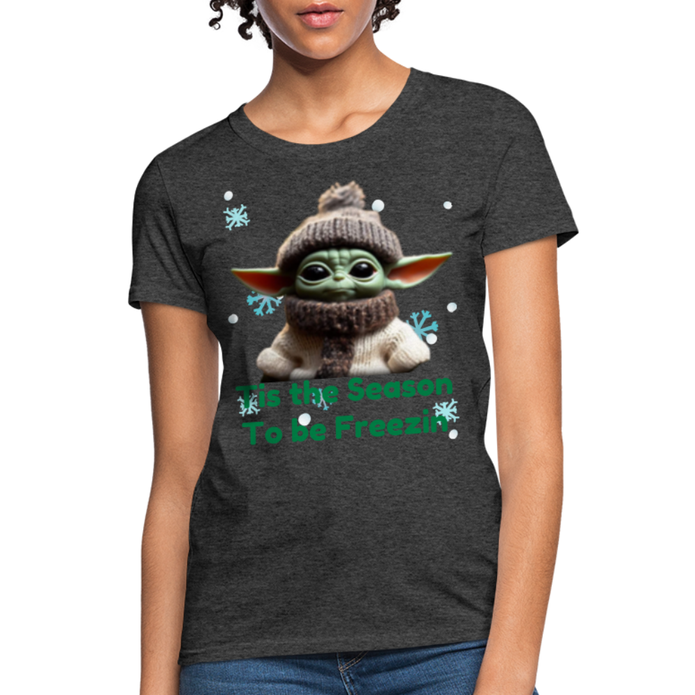 Cold Yoda T-Shirt - heather black