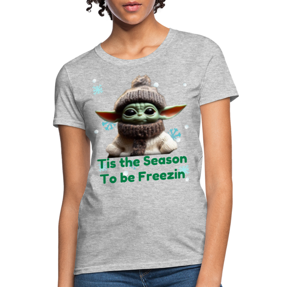 Cold Yoda T-Shirt - heather gray