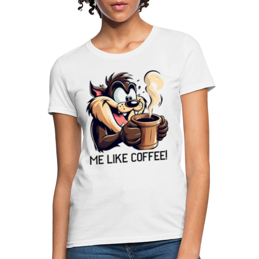 TAZ Coffee T-Shirt - white