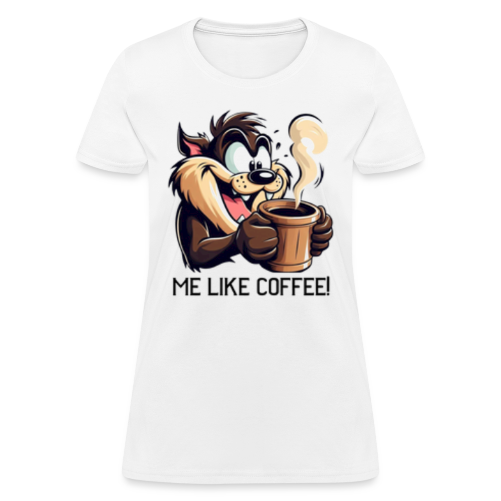 TAZ Coffee T-Shirt - white